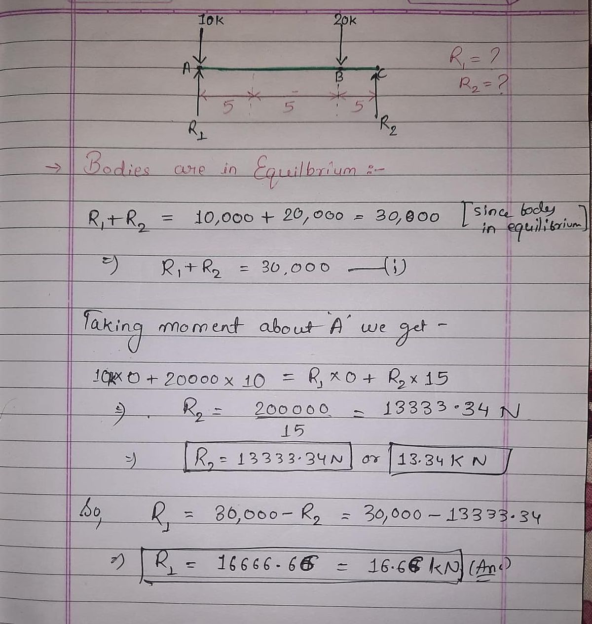 Physics homework question answer, step 1, image 1